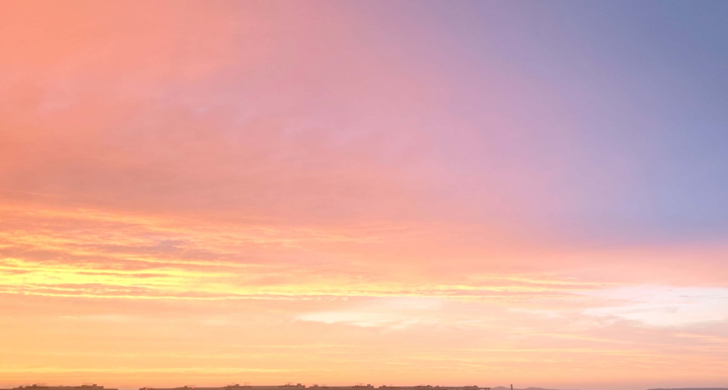 校园中的夕阳