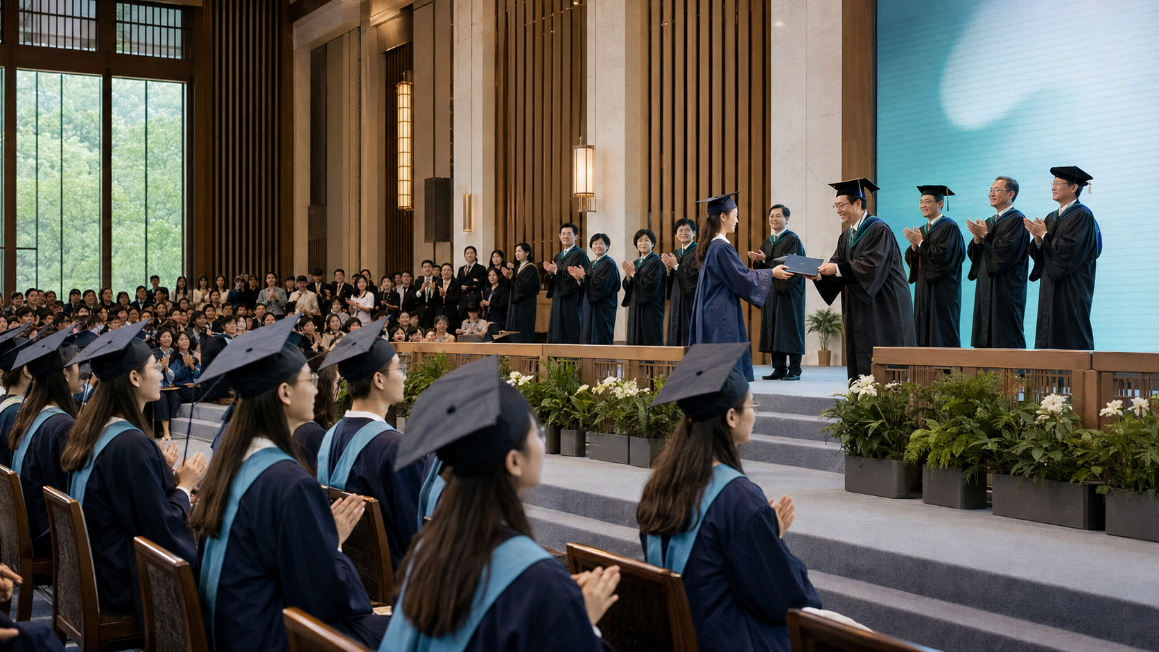 2026届毕业典礼：从江夏出发，奔赴山海新闻配图